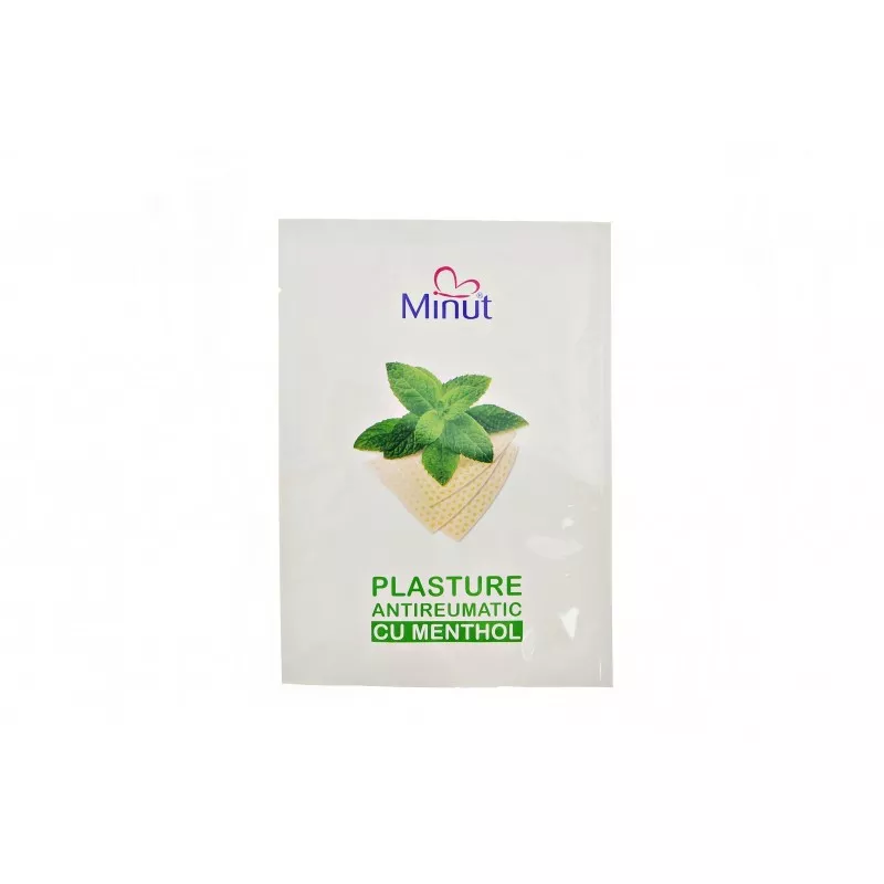 PLASTURE ANTIREUMATIC MENTOL MINUT, [],axafarm.ro