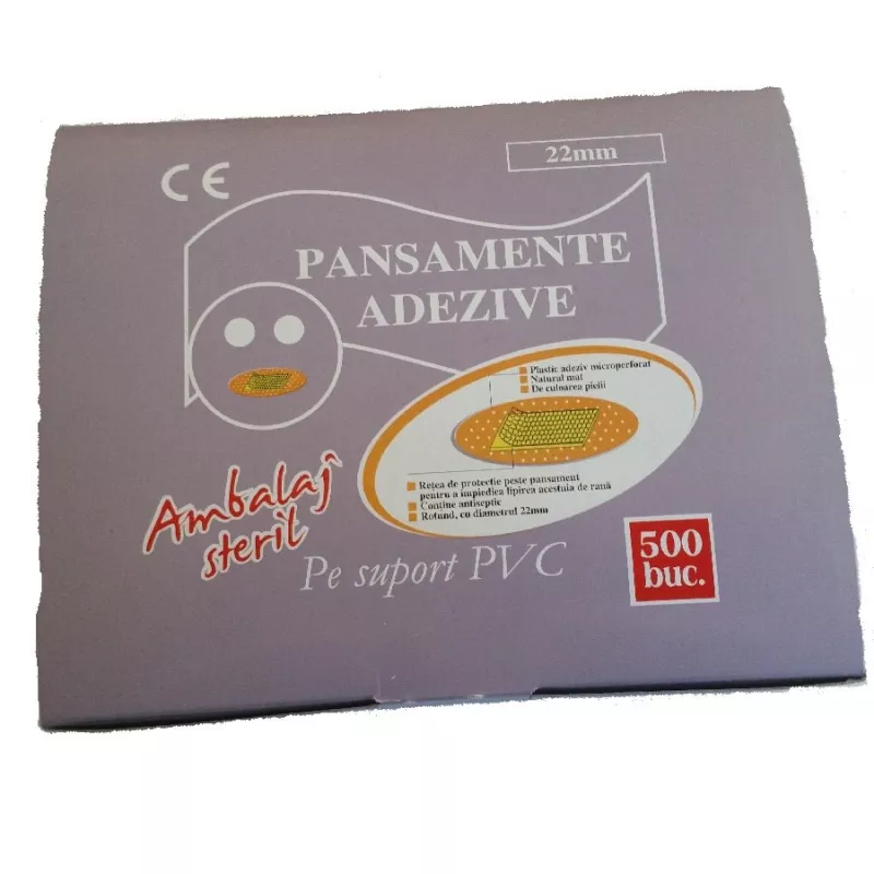 PLASTURI ROTUNZI 22MM 500BUC BESTM, [],axafarm.ro