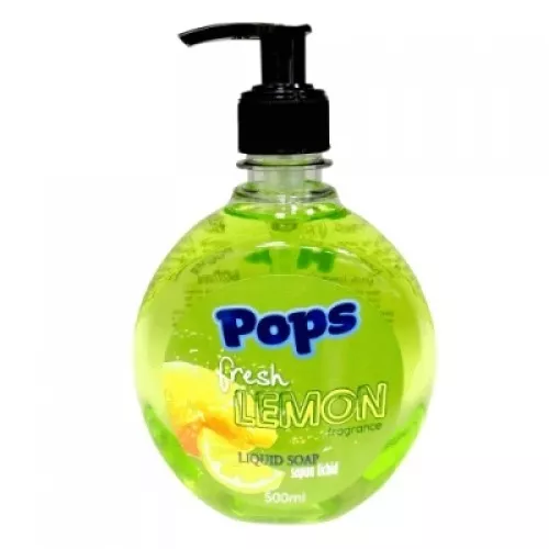 POPS LEMON SAPUN LICHID 500ML, [],axafarm.ro
