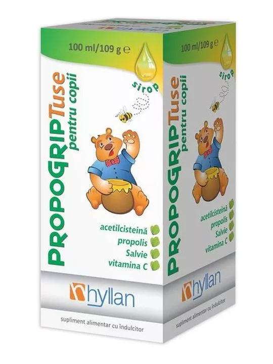 PROPOGRIP TUSE SIROP COPII 100 ML, [],axafarm.ro