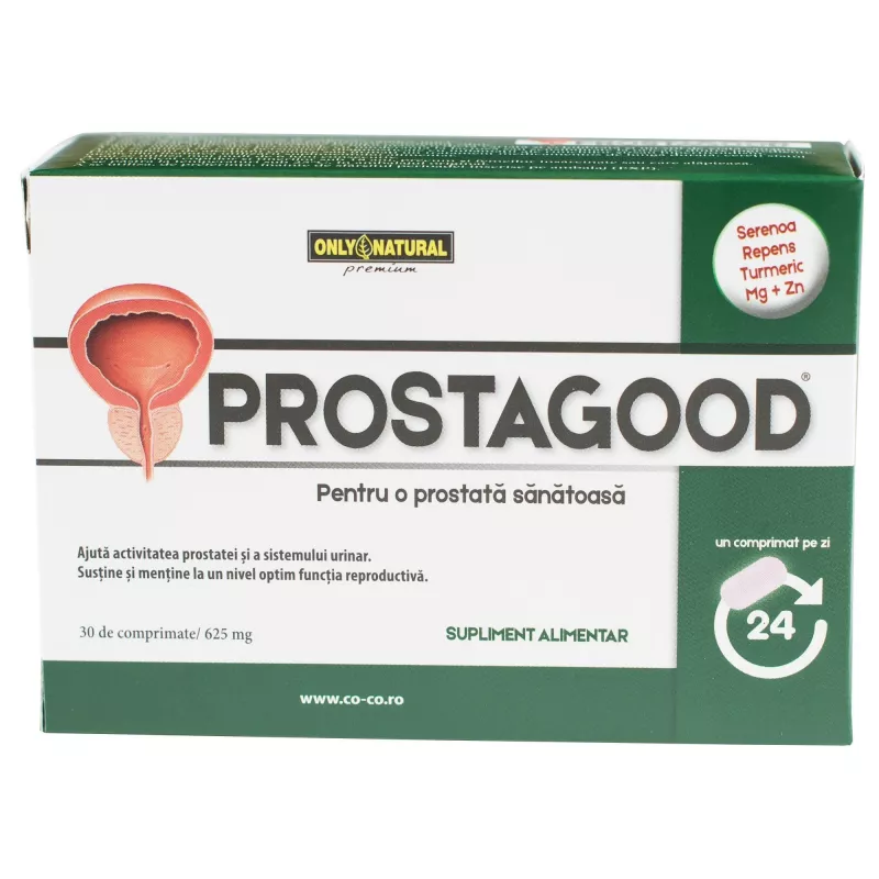 PROSTAGOOD 625MG 30CAPS ONLY NATURAL, [],axafarm.ro