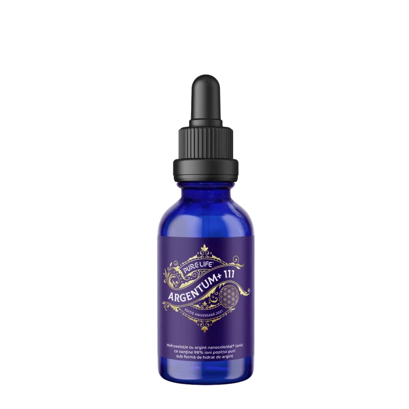 PURE LIFE ARGENTUM+ EDITIE ANIVERSARA 111PPM PULVERIZATOR NAZAL 30ML, [],axafarm.ro