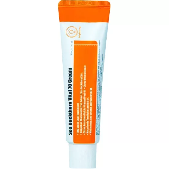 PURITO SEA BUCKTHORN VITAL 70 FACE CREAM, 50 mL, [],axafarm.ro