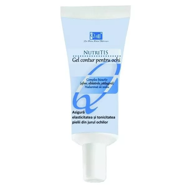 Q4U GEL DE OCHI CU ALBASTRELE, [],axafarm.ro