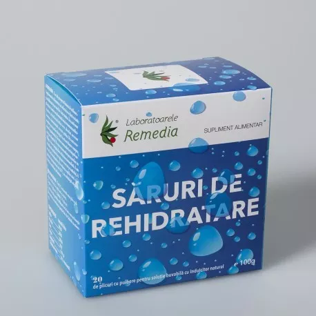 REMEDIA SARURI REHIDRATARE ORALA 20PL, [],axafarm.ro