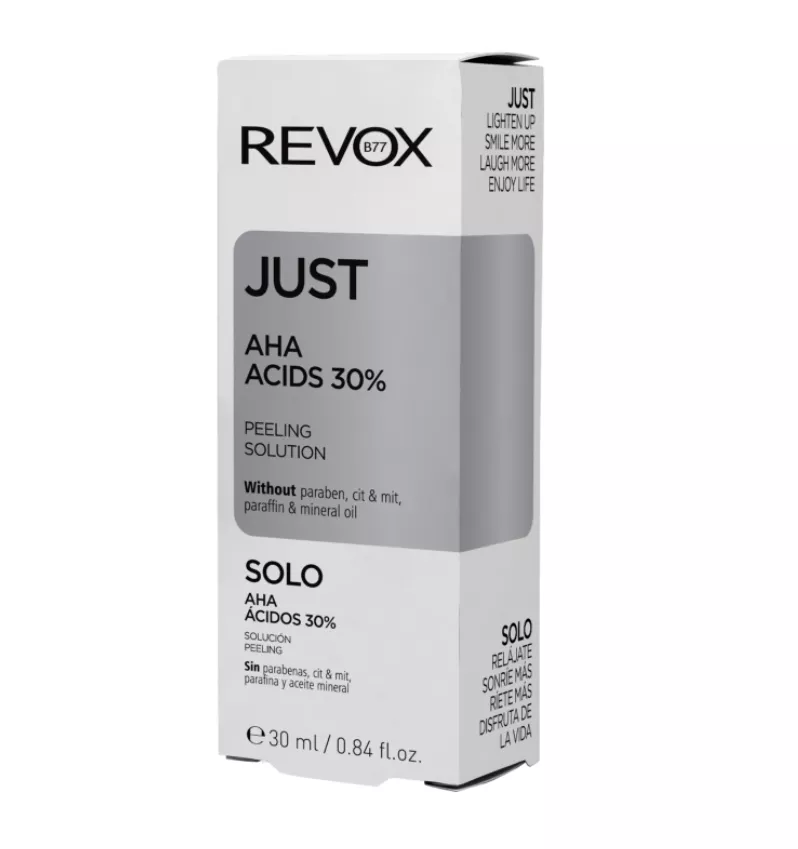 REVOX JUST AHA ACIDS PEELING 30 mL, [],axafarm.ro