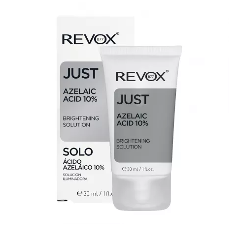 REVOX JUST SOLUTIE ILUMINATOARE CU ACID AZELAIC 10% 30ML, [],axafarm.ro