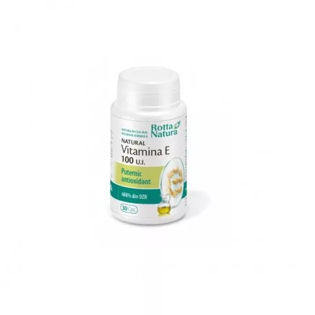 ROTTA NATURA VITAMINA E 100UI 30CAPS, [],axafarm.ro