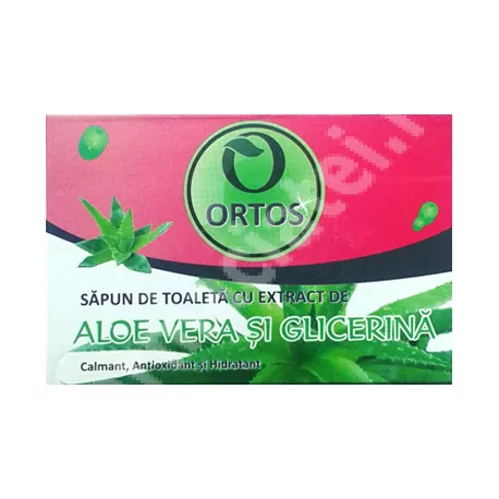 SAPUN ALOE VERA + GLICERINA 100G, [],axafarm.ro