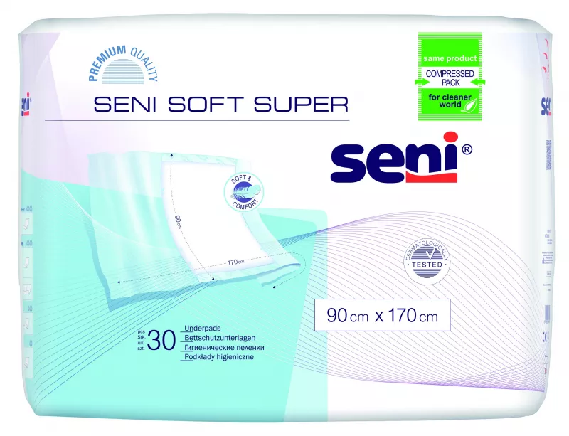 SENI SOFT BASIC PATURICI 90X170CM 5BUC, [],axafarm.ro