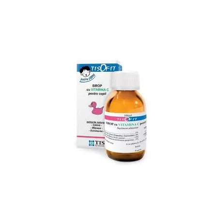 SIROP VIT C COPII 100ML TISOFIT, [],axafarm.ro