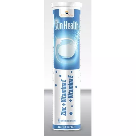 SUN HEALTH ZINC+C+E X 20 CP.EFF., [],axafarm.ro