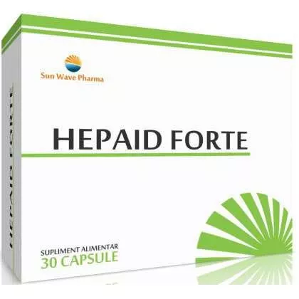 SUN WAVE HEPAID FORTE 30CAPS, [],axafarm.ro