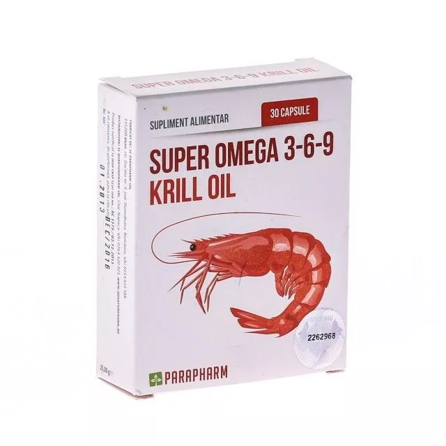SUPER OMEGA 3-6-9 KRILL OIL X 30 CPS, [],axafarm.ro