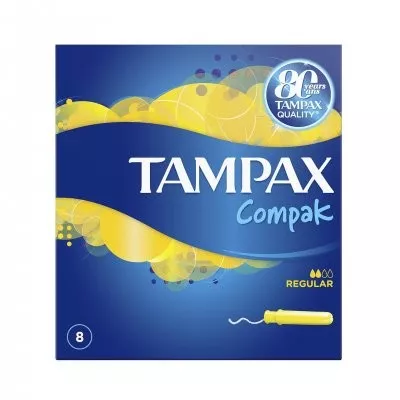 TAMPAX REGULAR SINGLE X 8 BUC, [],axafarm.ro