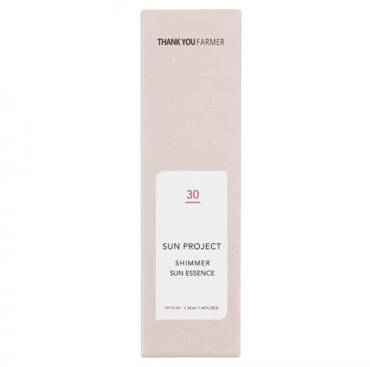 THANK YOU FARMER CREMA DE PROTECTIE SOLARA SHIMMER SUN ESSENCE SPF 30, [],axafarm.ro
