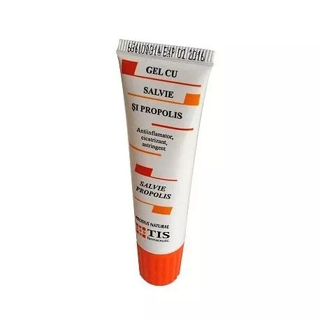 TIS GEL CU SALVIE SI PROPOLIS 20ML, [],axafarm.ro