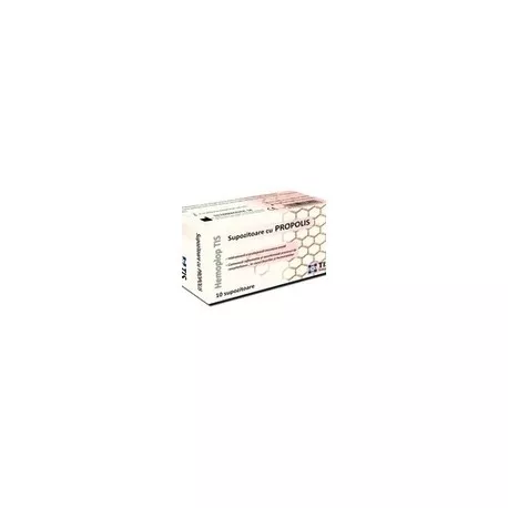 TIS HEMOPLOP SUPOZITOARE CU PROPOLIS 10BUC, [],axafarm.ro