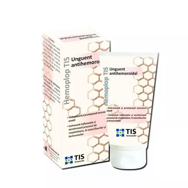 TIS HEMOPLOP UNGUENT ANTIHEMOROIDAL 50ML, [],axafarm.ro