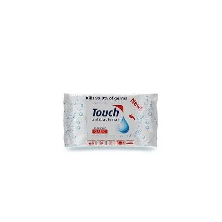 TOUCH SERVETELE UMEDE ANTIBACTERIENE 15BC, [],axafarm.ro