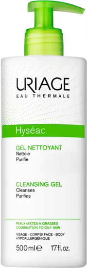 URIAGE HYSEAC GEL DE CURATARE 500 ML, [],axafarm.ro