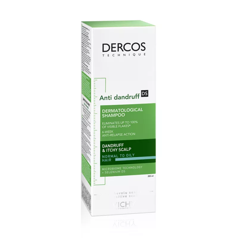 VICHY DERCOS SAMPON ANTIMATREATA PAR NORMAL GRAS 200ML, [],axafarm.ro