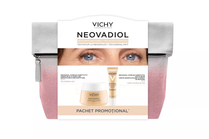 VICHY PROMO NEOVADIOL CREMA ZI PS 50ML + NEOVADIOL CREMA OCHI 15ML, [],axafarm.ro