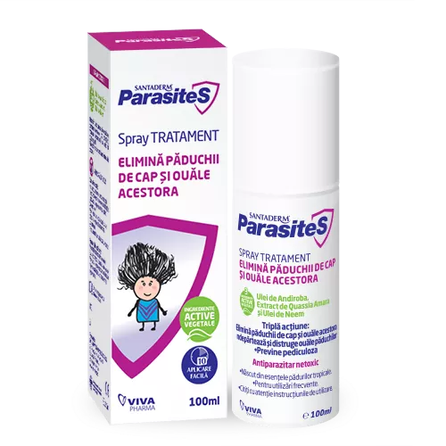 VITALIA SANTADERM SPRAY TRATAMENT PADUCHI 100ML, [],axafarm.ro
