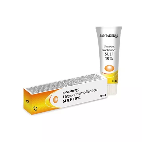 VITALIA SANTADERM UNGUENT CU SULF 10% 30ML, [],axafarm.ro