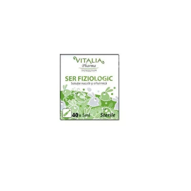 VITALIA SER FIZIOLOGIC 40MONODOZE 5ML, [],axafarm.ro