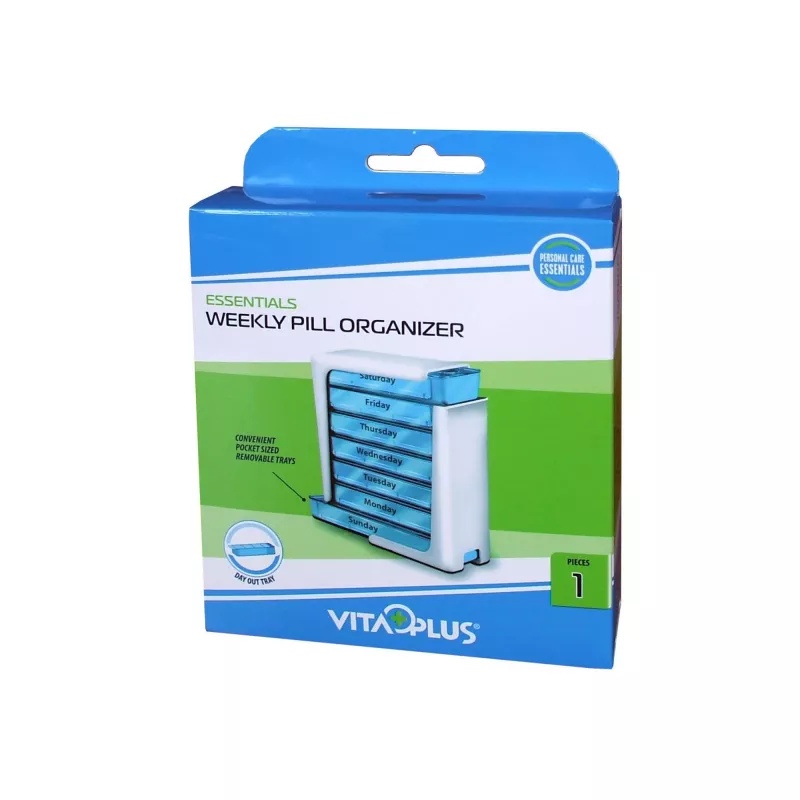 VITAPLUS ORGANIZATOR DE MEDICAMENTE 7 SERTARE, [],axafarm.ro