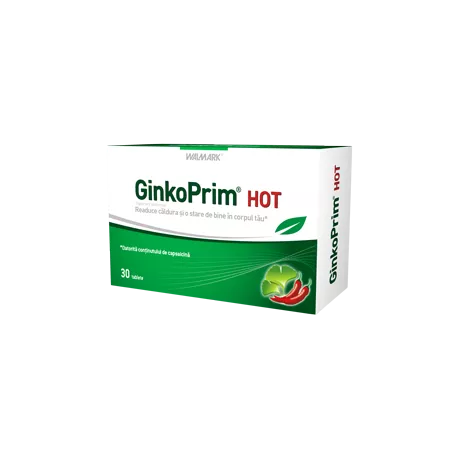 WALMARK GINKOPRIM HOT 30CP, [],axafarm.ro