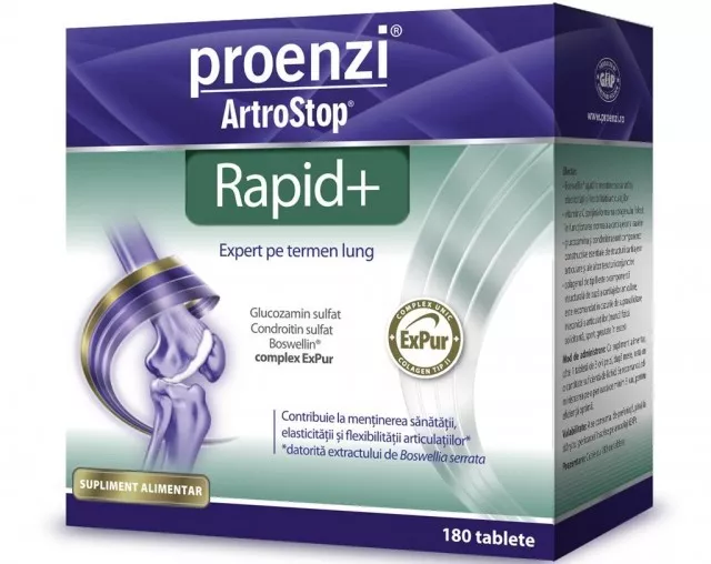 WALMARK PROENZI ARTROSTOP RAPID 180 CP, [],axafarm.ro