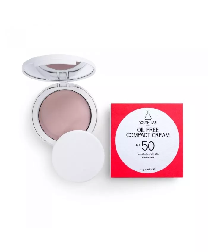 YOUTH LAB OIL FREE COMPACT CREAM SPF 50 MEDIUM, [],axafarm.ro