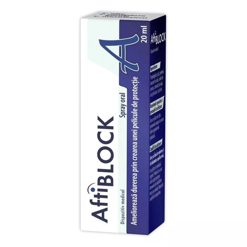 ZDROVIT AFTIBLOCK SPRAY 20ML, [],axafarm.ro