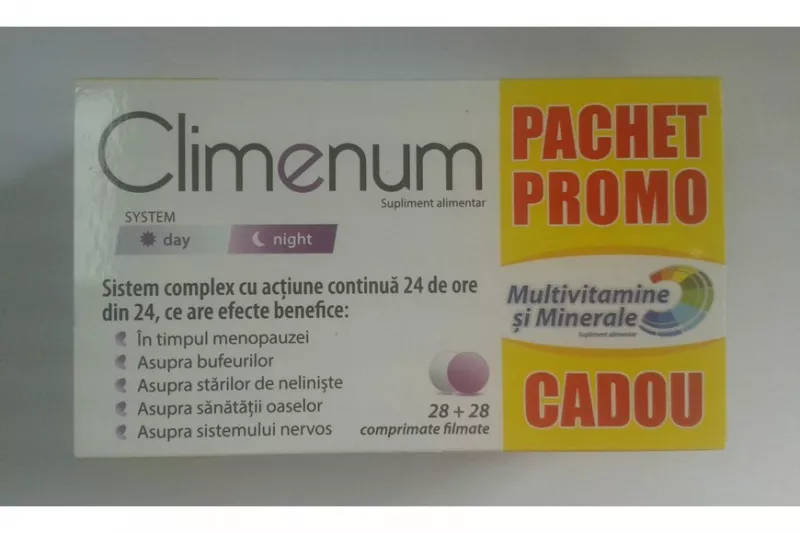 ZDROVIT CLIMENUM 56 CP MULTIVITAMINE SI MINERALE 56CP, [],axafarm.ro
