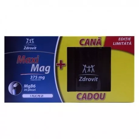 ZDROVIT MAXIMAG 20PL CADOU CANA, [],axafarm.ro