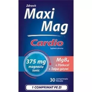 ZDROVIT MAXIMAG CARDIO 30CPR FILM, [],axafarm.ro