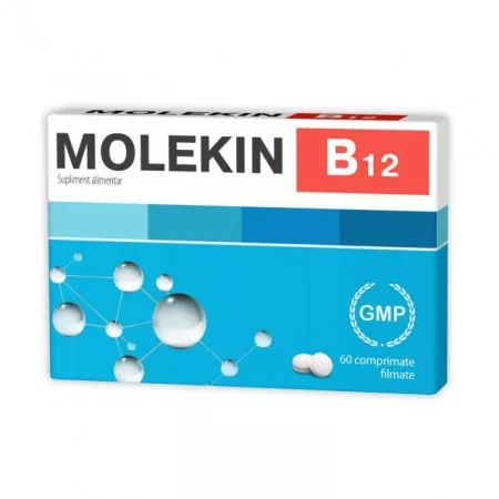 ZDROVIT MOLEKIN B12 60CP, [],axafarm.ro