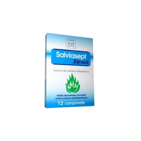 ZDROVIT SALVIASEPT 12CP, [],axafarm.ro