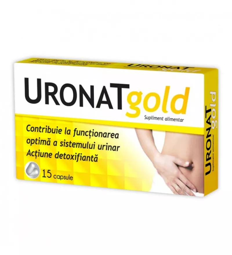 ZDROVIT URONAT GOLD 15CAPS +CADOU 15CAPS, [],axafarm.ro