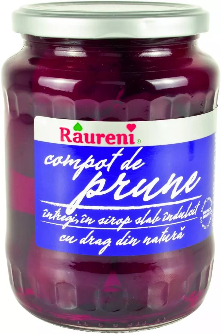 Compot COMPOT DE PRUNE RAURENI 720G # 6 buc 108202 RAURENI d...