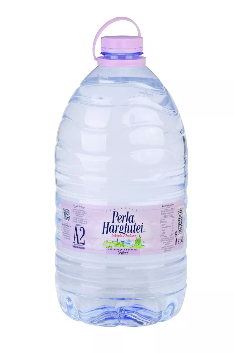 Apa plata APA MINERALA NATURALA PLATA PERLA HARGHITEI 5L ROZ...