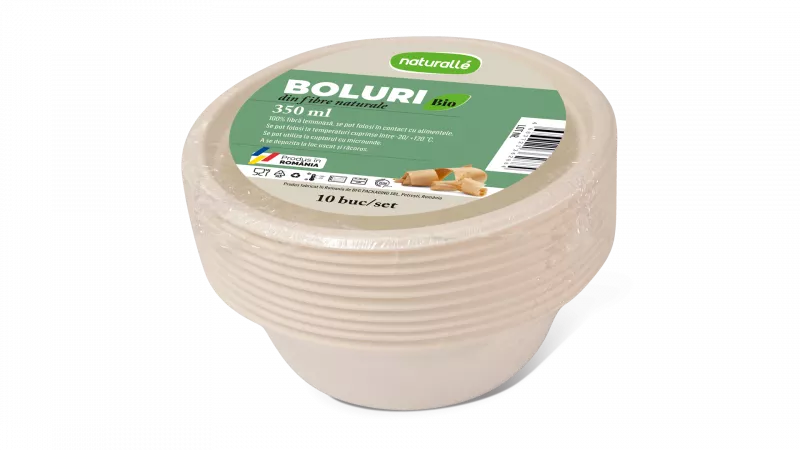 BOL BIO 350 ml WFRB13 MINI-PACKS Naturalle 10 buc/set, [],deterlife.ro