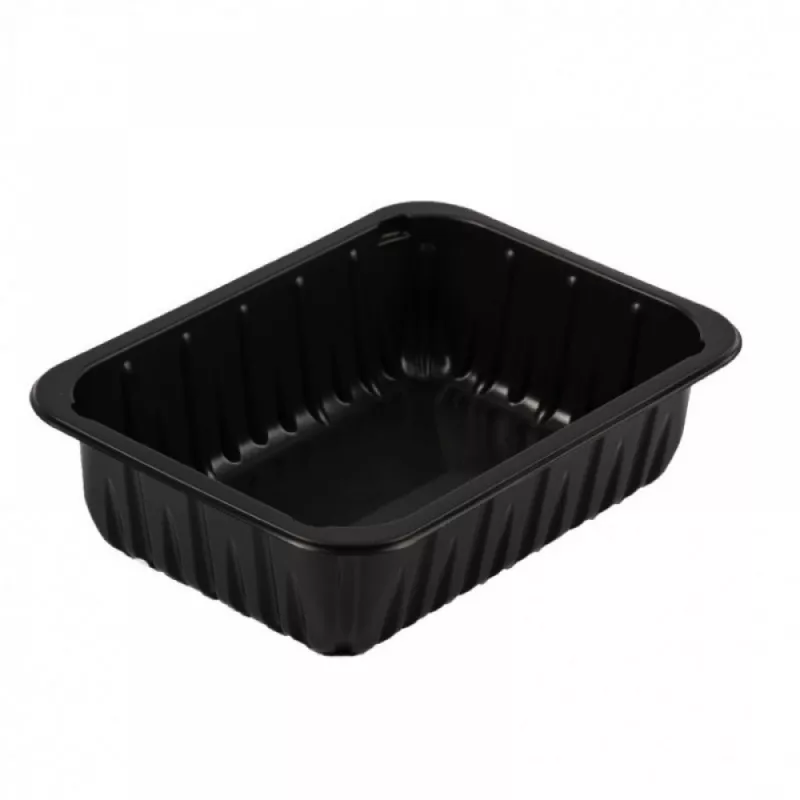 CASEROLA NEAGRA 187 X 137 X 37  - 540 BUC/SET, [],deterlife.ro