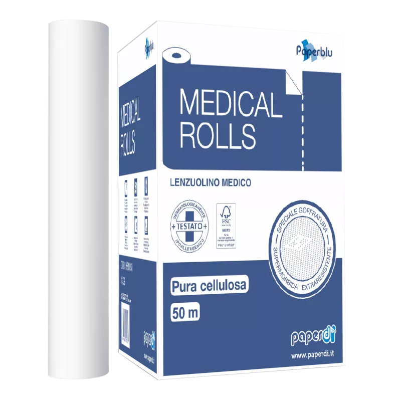 CEARCEAF MEDICAL ALB CELULOZA 50 CM 50 M, [],deterlife.ro