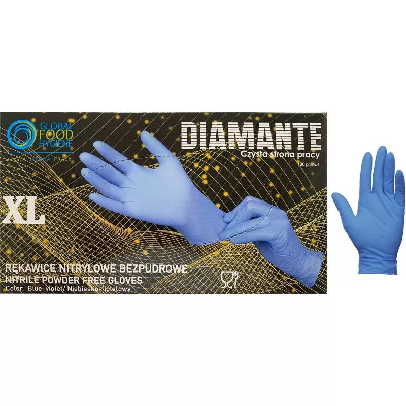 DIAMANTE MANUSI NITRIL  ALBASTRE 100/ SET XL, [],deterlife.ro
