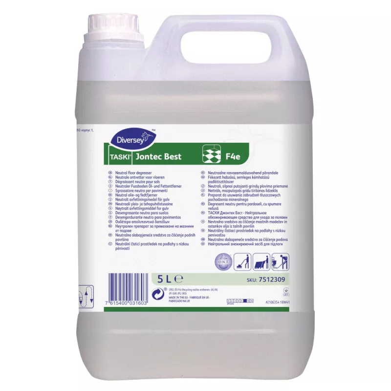 TASKI JONTEC BEST -DETERGENT PARDOSELI NEUTRU CU SPUMARE REDUSA 5 LT, [],deterlife.ro