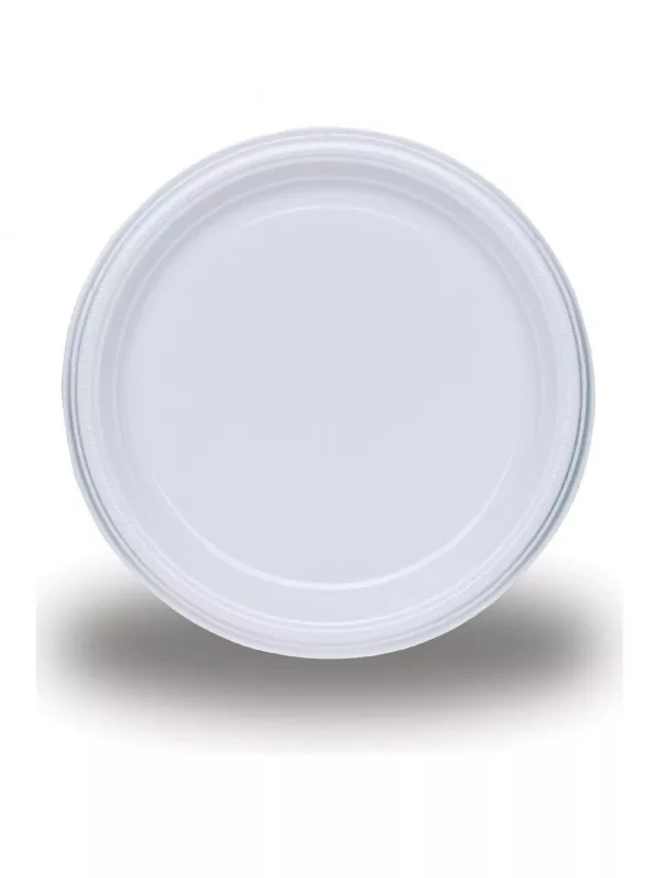 FARFURII PLASTIC PLATE 21 CM 50 BUC, [],deterlife.ro
