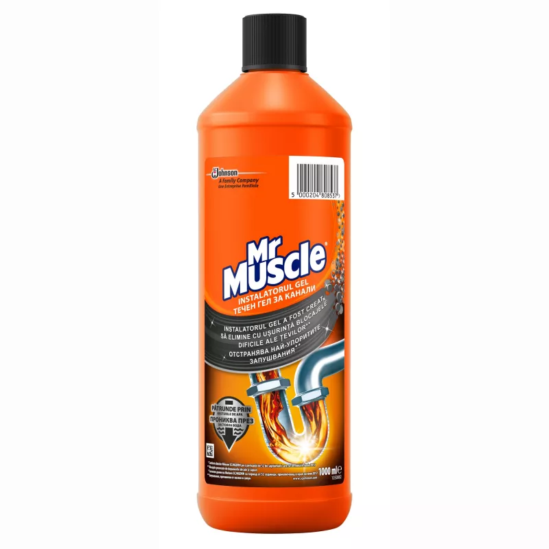 MR MUSCLE GEL DESFUNDAT TEVI 1 L, [],deterlife.ro